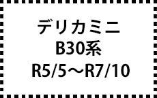 デリカミニ　B30系　R5/5～　サイドバイザー
