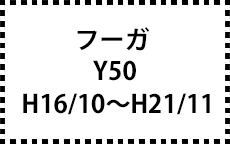 Y50/PNY50/PY50/GY50　H16/10～H21/11