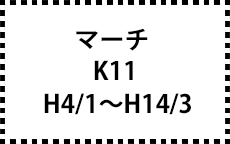 K11　H4/1～H14/3