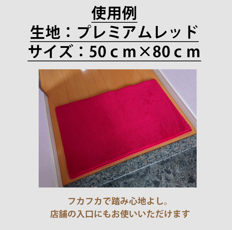 玄関マット 50cm×80cm ダイヤラバー エントランスマット フロアマット 日本製 抗菌 撥水 滑り止め