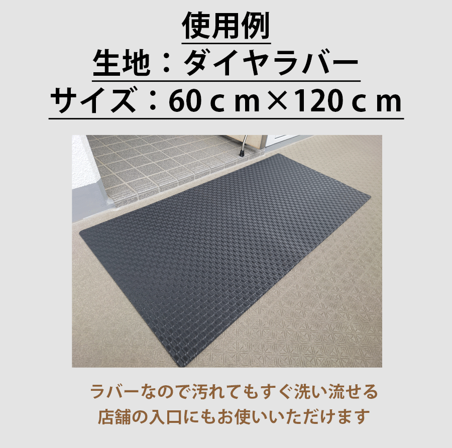 玄関マット　60ｃｍ×120ｃｍ　エクセレントタイプ　エントランスマット　フロアマット　日本製　抗菌　滑り止め　洗濯可