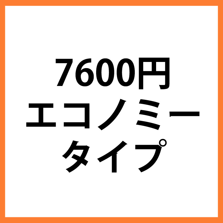 7600円商品 エコノミー