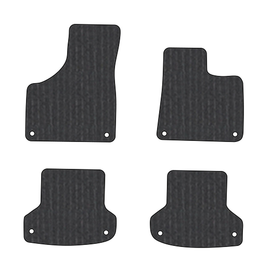 フロアマット　アウディ　A3　8P系　H15/9～H25/8　カーマット　抗菌　抗ウイルス　消臭　エコノミータイプ