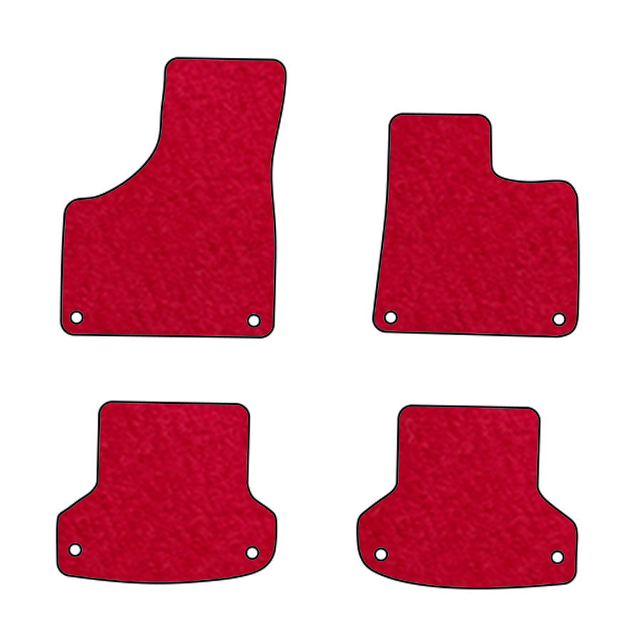 フロアマット　アウディ　A3　8P系　H15/9～H25/8　カーマット　抗菌　抗ウイルス　消臭　プレミアムタイプ