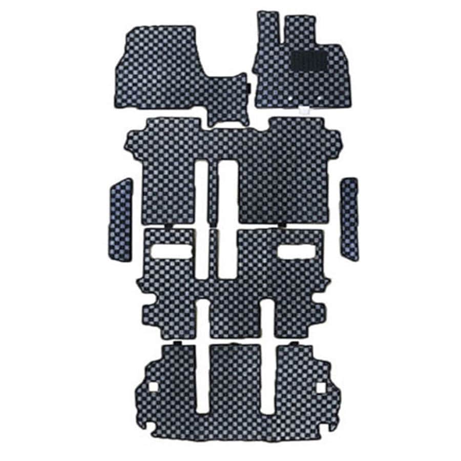 フロアマット　三菱　MITSUBISHI　デリカ　Ｄ：5　CV1/2/5W　H19/1～　ステップマット付　カーマット　抗菌　抗ウイルス　消臭 　エクセレントタイプ