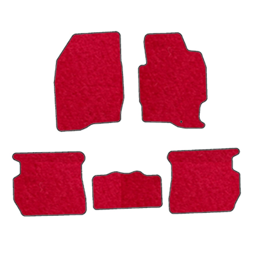 フロアマット　マツダ　MAZDA　デミオ　DEMIO　ＤY系　H14/8～H19/7　カーマット　抗菌　抗ウイルス　消臭　プレミアムタイプ