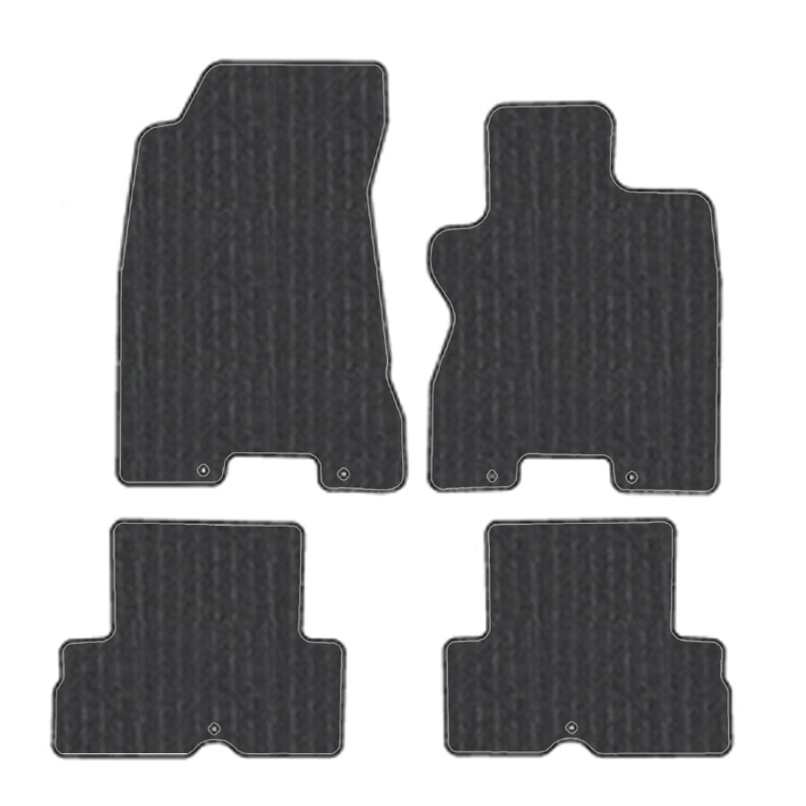 フロアマット 日産 NISSAN エクストレイル X-TRAIL T31 H19/8~H26/4 カーマット 抗菌 抗ウイルス 消臭 エコノミータイプ