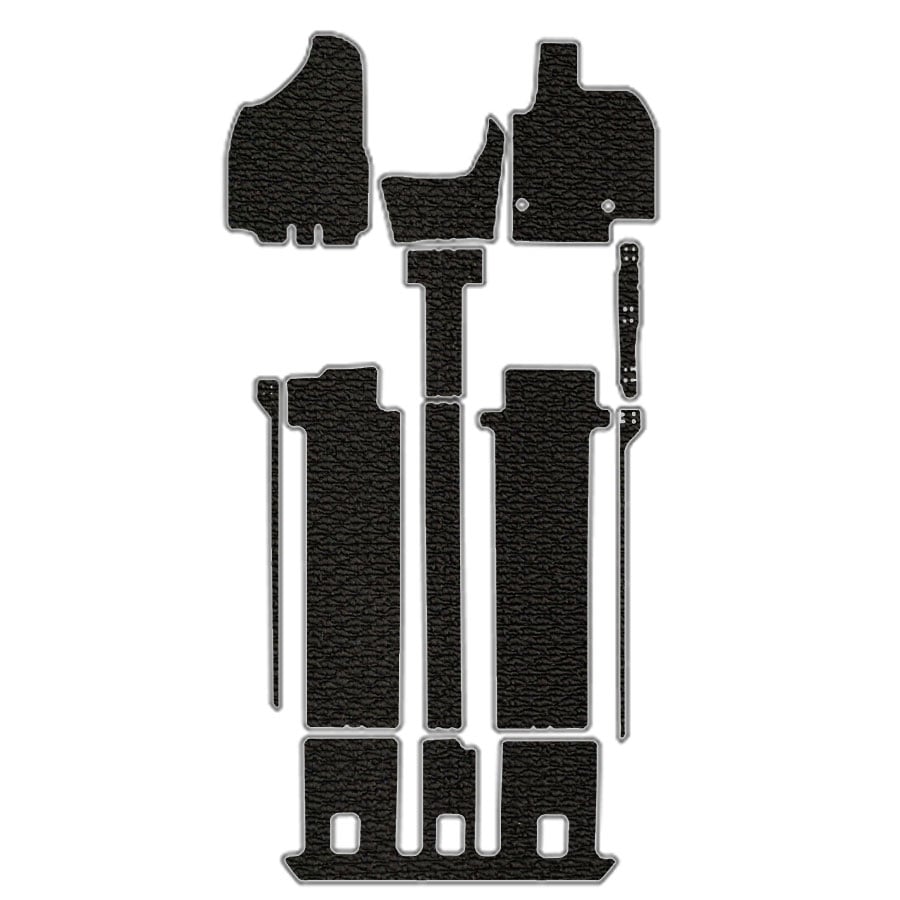 フロアマット トヨタ TOYOTA エスティマ ガソリン車 50系 H24/5~R1/10(後期) カーマット 抗菌 抗ウイルス 消臭 スタンダードタイプ