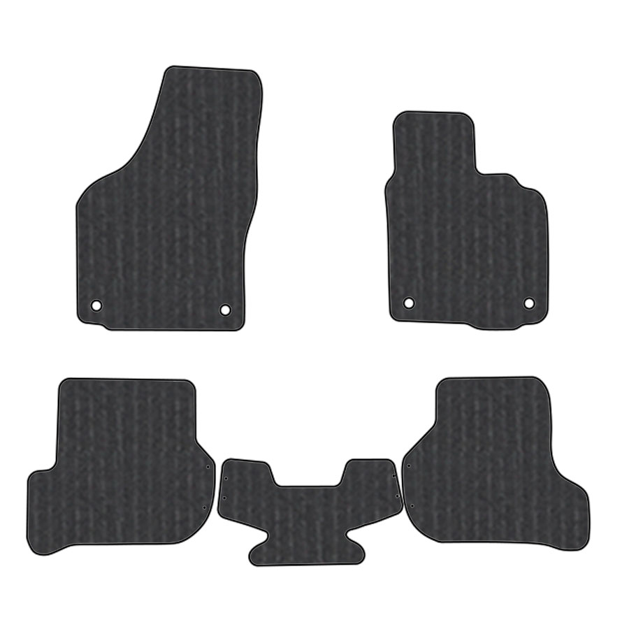 フロアマット　フォルクスワーゲン　Volkswagen　ゴルフ5/6/ヴァリアント/カブリオレ　1K系　H16/6～H26/3　カーマット　抗菌　消臭　エコノミータイプ