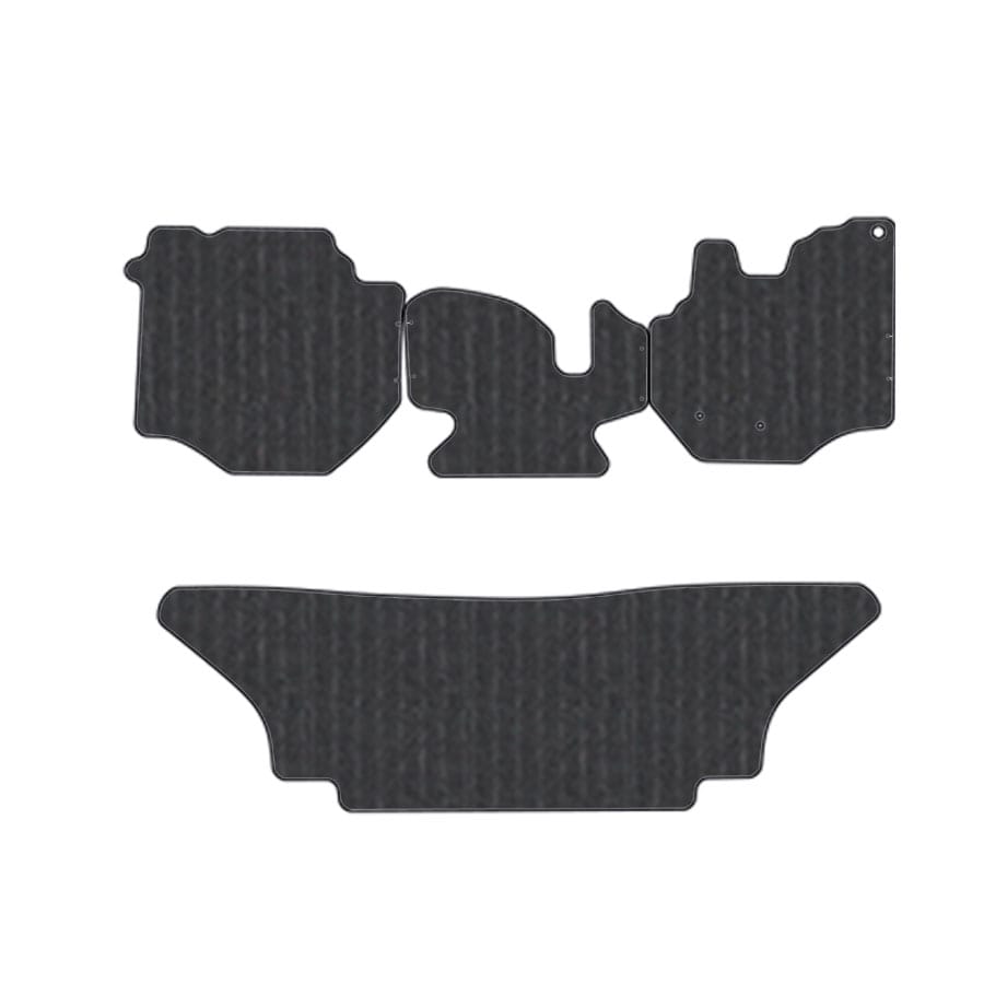 フロアマット　トヨタＴＯＹＯＴＡ　ハイエースバン/レジアスエースバン　200系　H16/8～H28/12（ＭＣ前） 5/6人乗り　カーマット 抗菌  消臭　エコノミータイプ