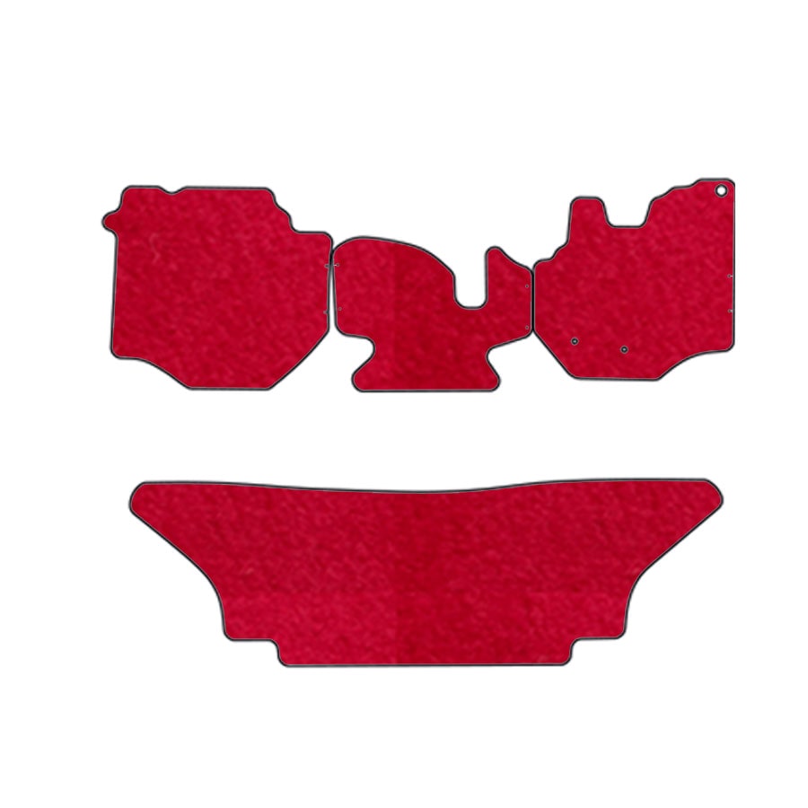 フロアマット　トヨタＴＯＹＯＴＡ　ハイエースバン/レジアスエースバン　200系　H16/8～H28/12（ＭＣ前） 5/6人乗り　カーマット 抗菌  消臭　プレミアムタイプ