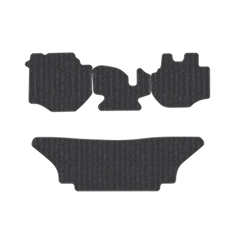 フロアマット　トヨタ　ＴＯＹＯＴＡ　ハイエースバン/レジアスエースバン　200系　H29/12～（ＭＣ後）　5/6人乗り　カーマット　抗菌　消臭　エコノミータイプ