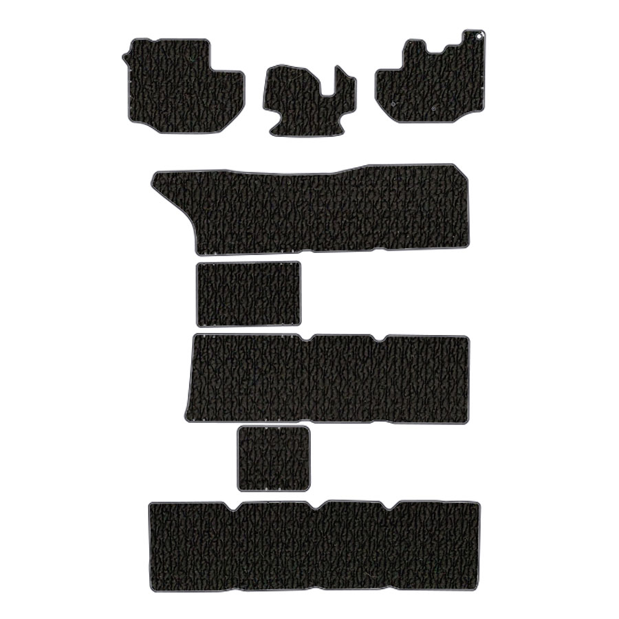 フロアマット　トヨタ　ＴＯＹＯＴＡ　ハイエースワゴン　200系　H16/8～H28/12（ＭＣ前）10人乗り　カーマット　抗菌 消臭 快適マット　スタンダードタイプ