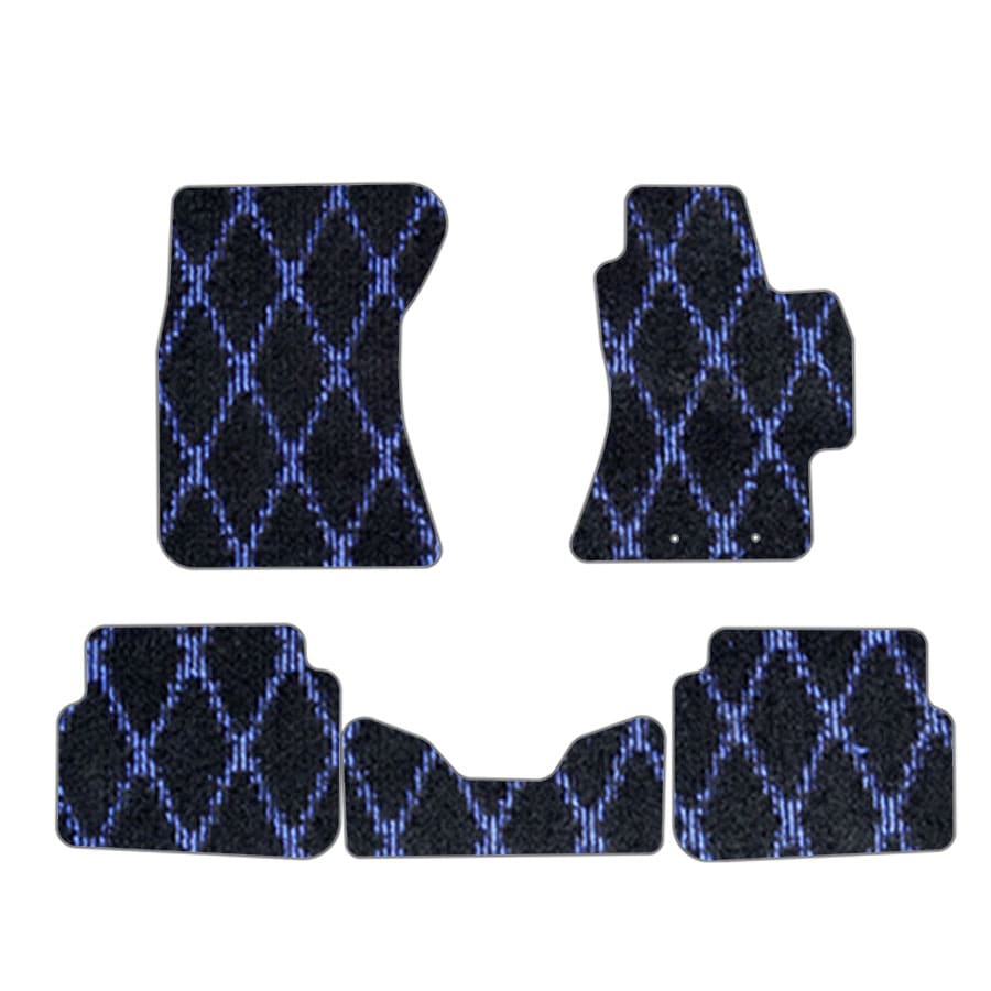 フロアマット スバル SUBARU インプレッサ GV/GR/GH系 H19/6~H23/12 カーマット 抗菌 抗ウイルス 消臭 エクセレントタイプ