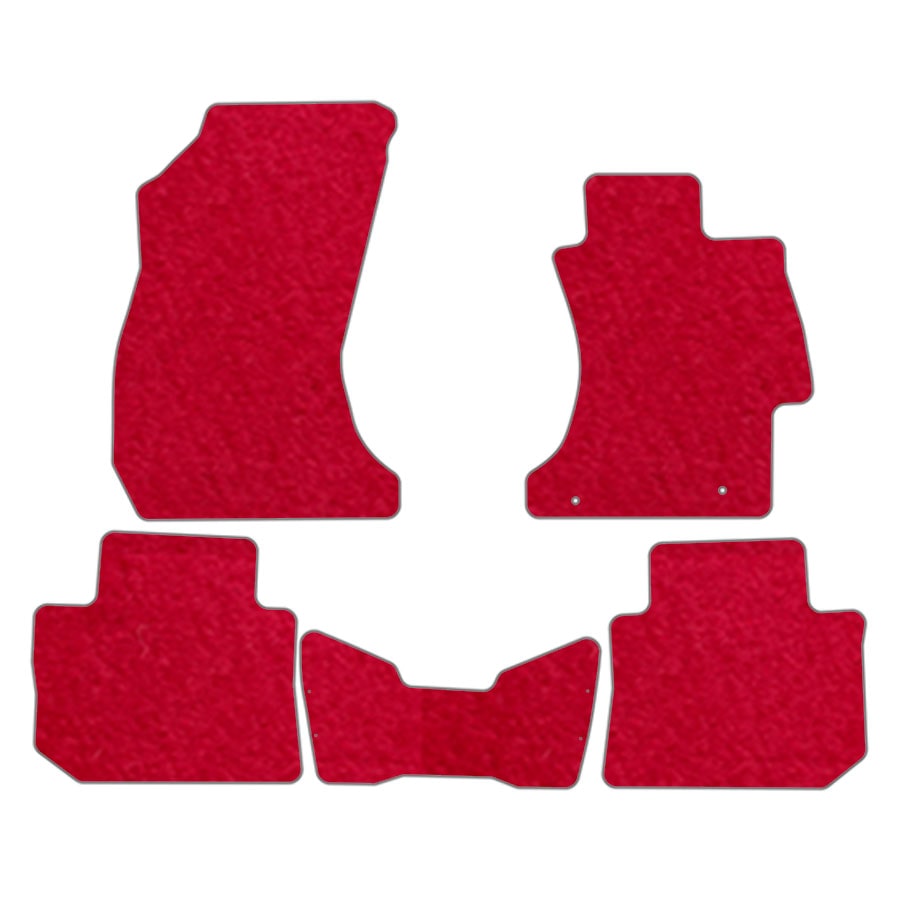 フロアマット　スバル　SUBARU　インプレッサ　GJ/GP系　H23/12～H28/10　カーマット　抗菌　抗ウイルス　消臭　プレミアムタイプ