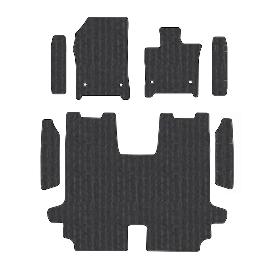 フロアマット　レクサス　ＬＥＸＵＳ　LM　TAWH15W　R5/12～現行　4人乗り　ステップマット付　カーマット　抗菌　抗ウイルス　消臭　エコノミータイプ