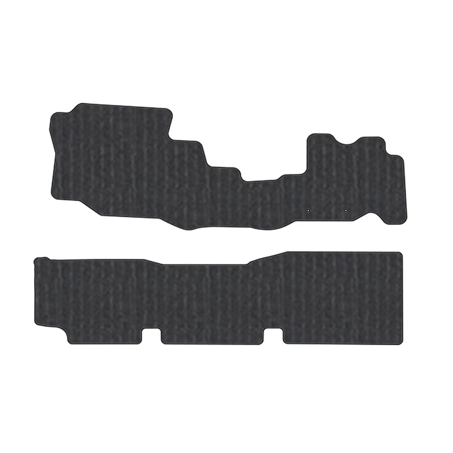 フロアマット 日産 NISSAN NV350キャラバン E26 H24/6~ 6人/ワイド カーマット 抗菌 抗ウイルス 消臭 エコノミータイプ