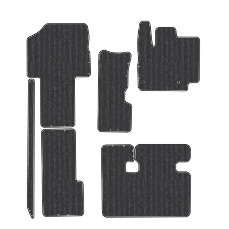 フロアマット　トヨタ　ＴＯＹＯＴＡ　ポルテ　ＰＯＲＴＥ　10系　H16/7～H24/7　カーマット　抗菌　抗ウイルス　消臭　エコノミータイプ