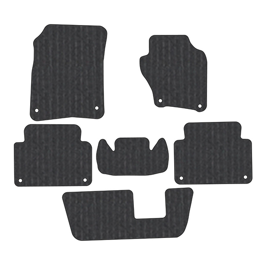 フロアマット アウディ Q7 4L系 7人乗り H18/10~H25/9 カーマット 抗菌 抗ウイルス 消臭 エコノミータイプ