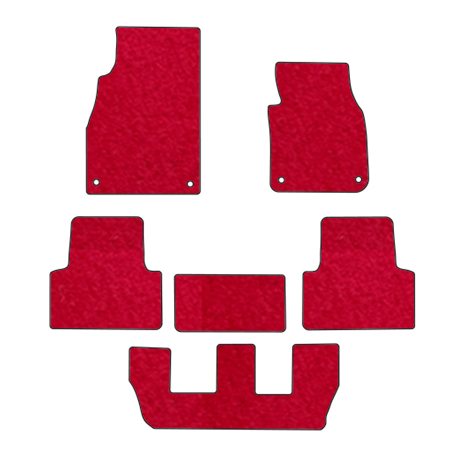 フロアマット アウディ Q7 4MC/4MD系 7人乗り リア穴無しのみ適合 H28/3~ カーマット 抗菌 抗ウイルス 消臭 プレミアムタイプ