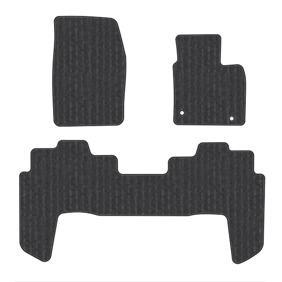 フロアマット トヨタ TOYOTA ランドクルーザー70 GRJ76/79K H26/8~H27/7 カーマット 抗菌 抗ウイルス 消臭 エコノミータイプ