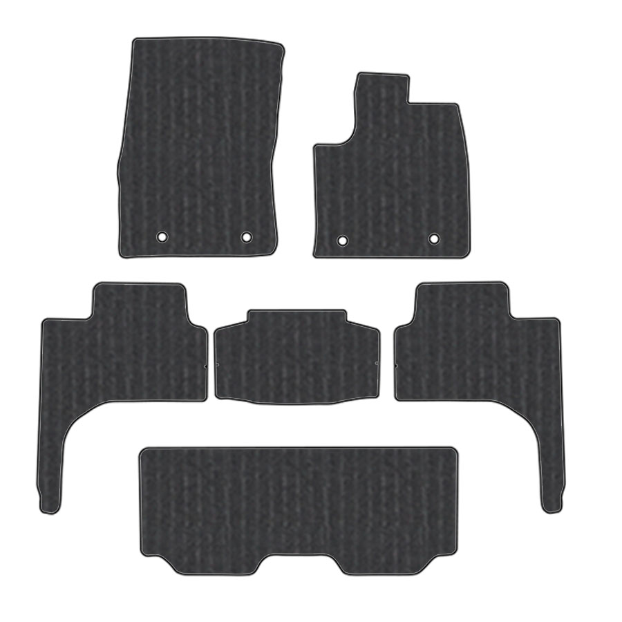 フロアマット トヨタ TOYOTA ランドクルーザー/ワゴン 300系 R3/8~ 7人乗り カーマット 抗菌 抗ウイルス 消臭 エコノミータイプ