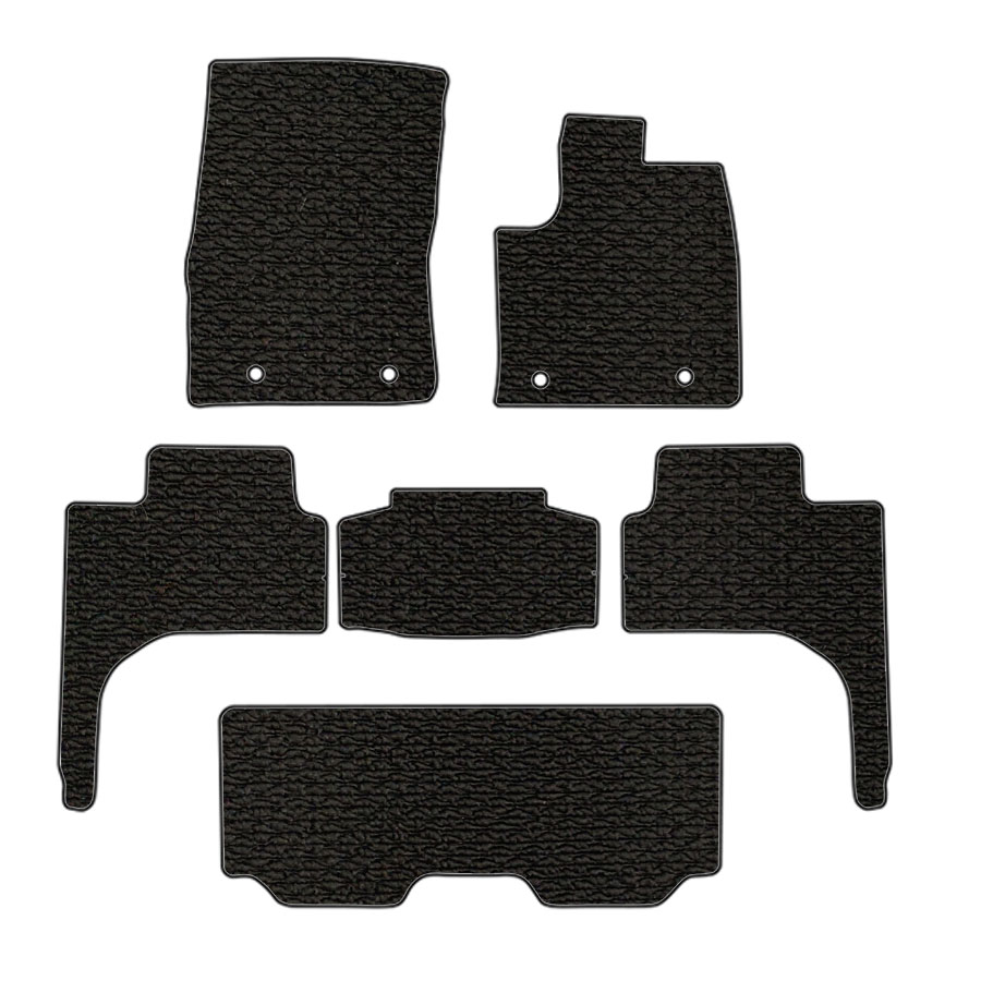 フロアマット トヨタ TOYOTA ランドクルーザー/ワゴン 300系 R3/8~ 7人乗り カーマット 抗菌 抗ウイルス 消臭 スタンダードタイプ