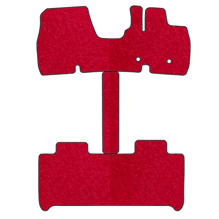 フロアマット　日産　ルークス　ROOX　B44/45/47/48A　R2/3～R7/10　標準地/寒冷地対応　ウォークスルーマット付　カーマット　抗菌　　プレミアムタイプ