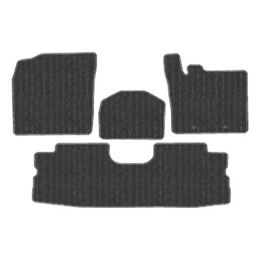 フロアマット　スバル　SUBARU　ルクラ/ルクラカスタム　Ｌ４５５/４６５Ｆ　Ｈ22/4～H27/5　カーマット　抗菌　抗ウイルス　消臭　エコノミータイプ