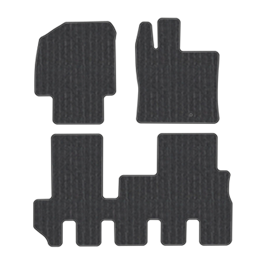 フロアマット ダイハツ DAIHATSU タント/カスタム L375/385S H19/12~H22/9 前期 カーマット 抗菌 抗ウイルス 消臭 エコノミータイプ