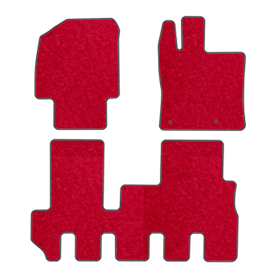 フロアマット　ダイハツ　DAIHATSU　タント/カスタム　L375/385S　H22/9～H25/10　後期　カーマット　抗菌　抗ウイルス　消臭　プレミアムタイプ