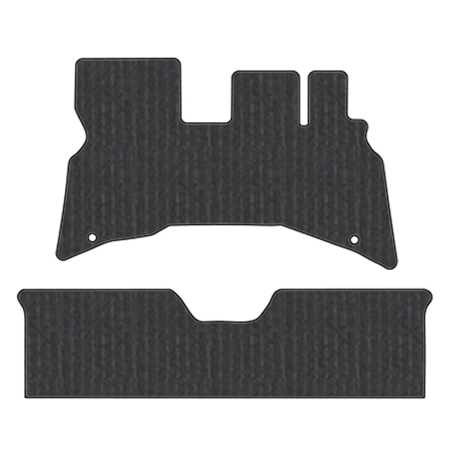 フロアマット トヨタ TOYOTA タウンエースバン TOWN ACE 402/412/403/413系 H20/2~ カーマット 抗菌 抗ウイルス エコノミータイプ