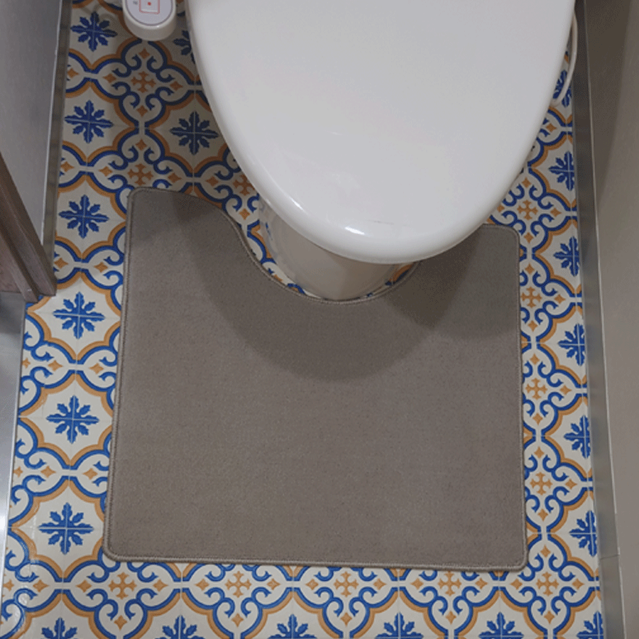 トイレマット　エクセレントタイプ　フロアマット　日本製　抗菌　撥水　滑り止め　洗濯可