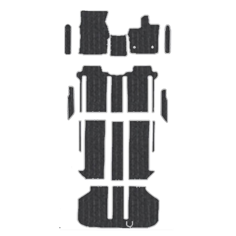 フロアマット　トヨタ　ＴＯＹＯＴＡ　アルファード　20系　H23/11～H27/1（後期）　ステップ付き　カーマット　抗菌　抗ウイルス　消臭　エコノミータイプ