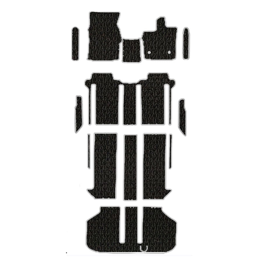 フロアマット　トヨタ　ＴＯＹＯＴＡ　アルファード　20系　H23/11～H27/1（後期）　ステップ付き　カーマット　抗菌　抗ウイルス　消臭　スタンダードタイプ