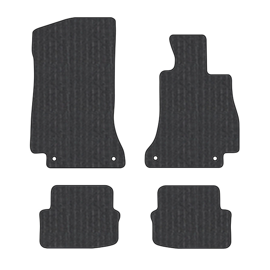 フロアマット　メルセデスベンツ　MercedesBenz　Cクラス　C205　クーペ　H28/3～R4/9　カーマット　抗菌　抗ウイルス　消臭　エコノミータイプ