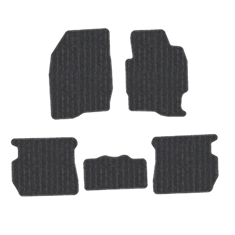 フロアマット　マツダ　MAZDA　デミオ　DEMIO　ＤY系　H14/8～H19/7　カーマット　抗菌　抗ウイルス　消臭　エコノミータイプ