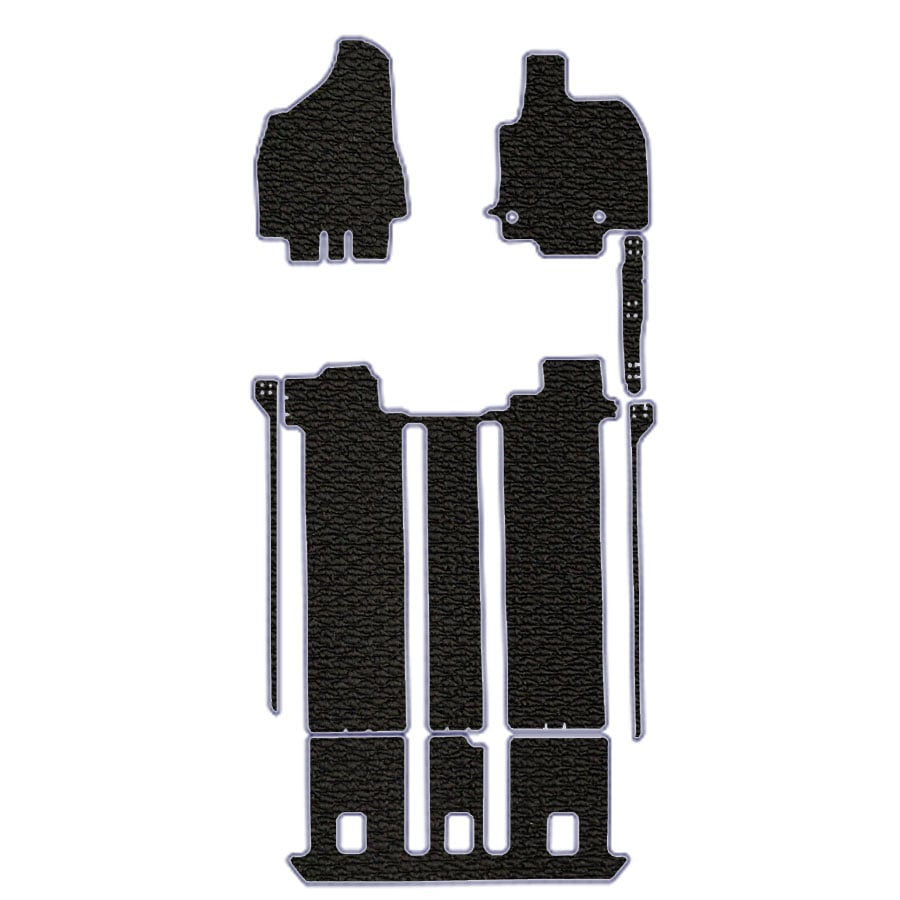 フロアマット　トヨタ　ＴＯＹＯＴＡ　エスティマ　ハイブリッド車　20系　H24/5～R1/10（後期）　カーマット　抗菌　抗ウイルス　消臭　スタンダードタイプ