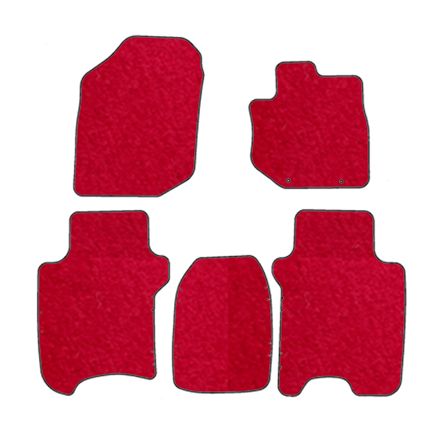 フロアマット ホンダHONDA フィット/フィットハイブリッド GE/GP系 H19/10~H25/9 カーマット 抗菌 消臭 プレミアムタイプ