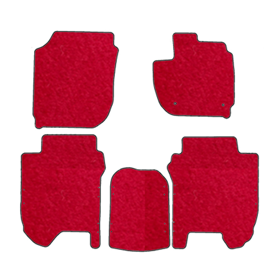 フロアマット ホンダ HONDA フィット/フィットハイブリッド GK/GP系 H25/9~R2/2 カーマット 抗菌 消臭 プレミアムタイプ