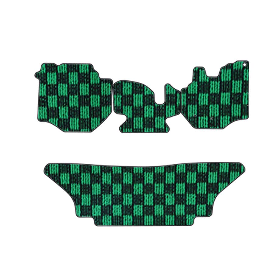 フロアマット　トヨタＴＯＹＯＴＡ　ハイエースバン/レジアスエースバン　200系　H16/8～H28/12（ＭＣ前） 5/6人乗り　カーマット 抗菌 消臭 　エクセレントタイプ