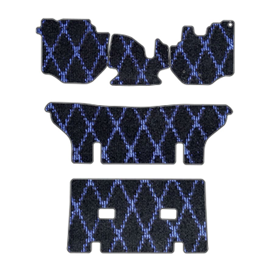 フロアマット　トヨタ　ＴＯＹＯＴＡ　ハイエースバン/レジアスエースバン 200系　H16/8～ＭＣ後にも対応　9人乗り　カーマット　抗菌　消臭 　エクセレントタイプ