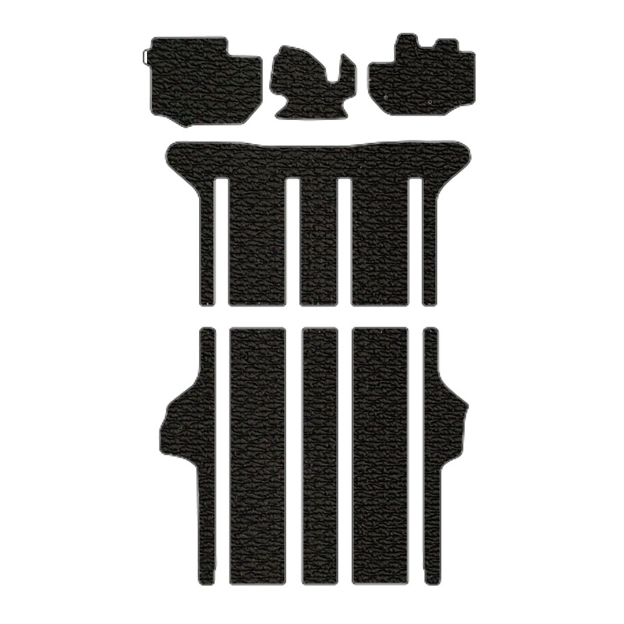 フロアマット トヨタ TOYOTA ハイエースワゴン 200系 H29/1~ ファインテックツアラー カーマット 抗菌 抗ウイルス 消臭 スタンダードタイプ