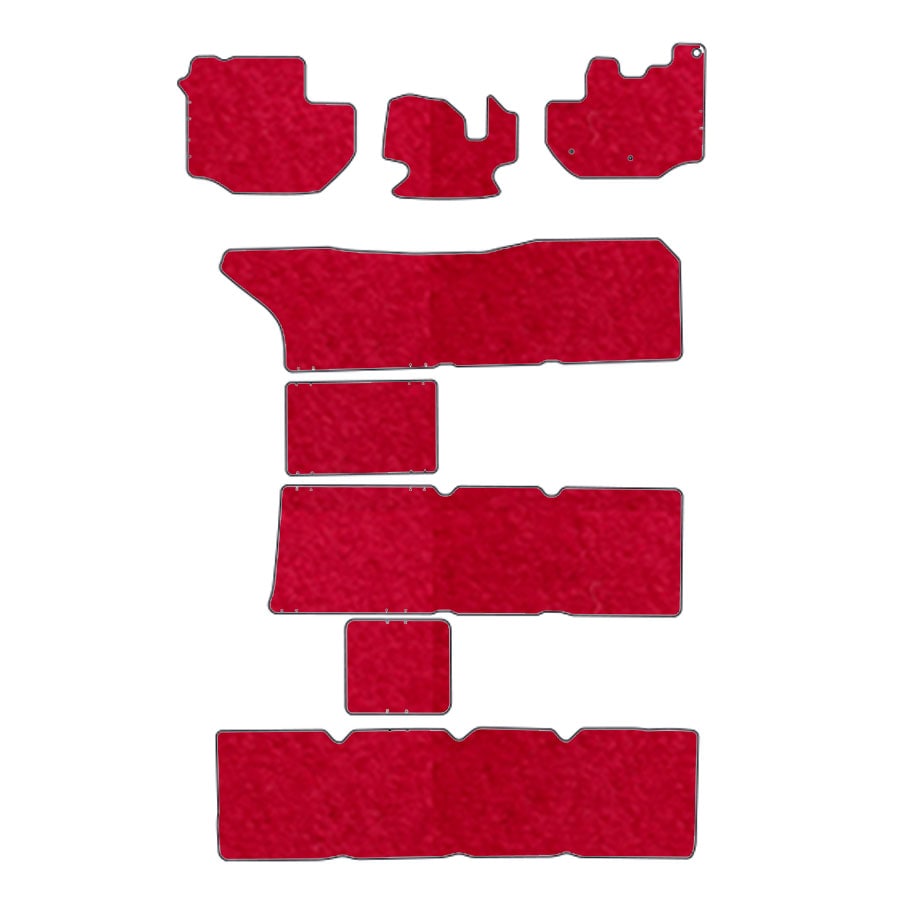 フロアマット トヨタ TOYOTA ハイエースワゴン 200系 H16/8~H28/12(MC前)10人乗り カーマット 抗菌 消臭 快適マット プレミアムタイプ