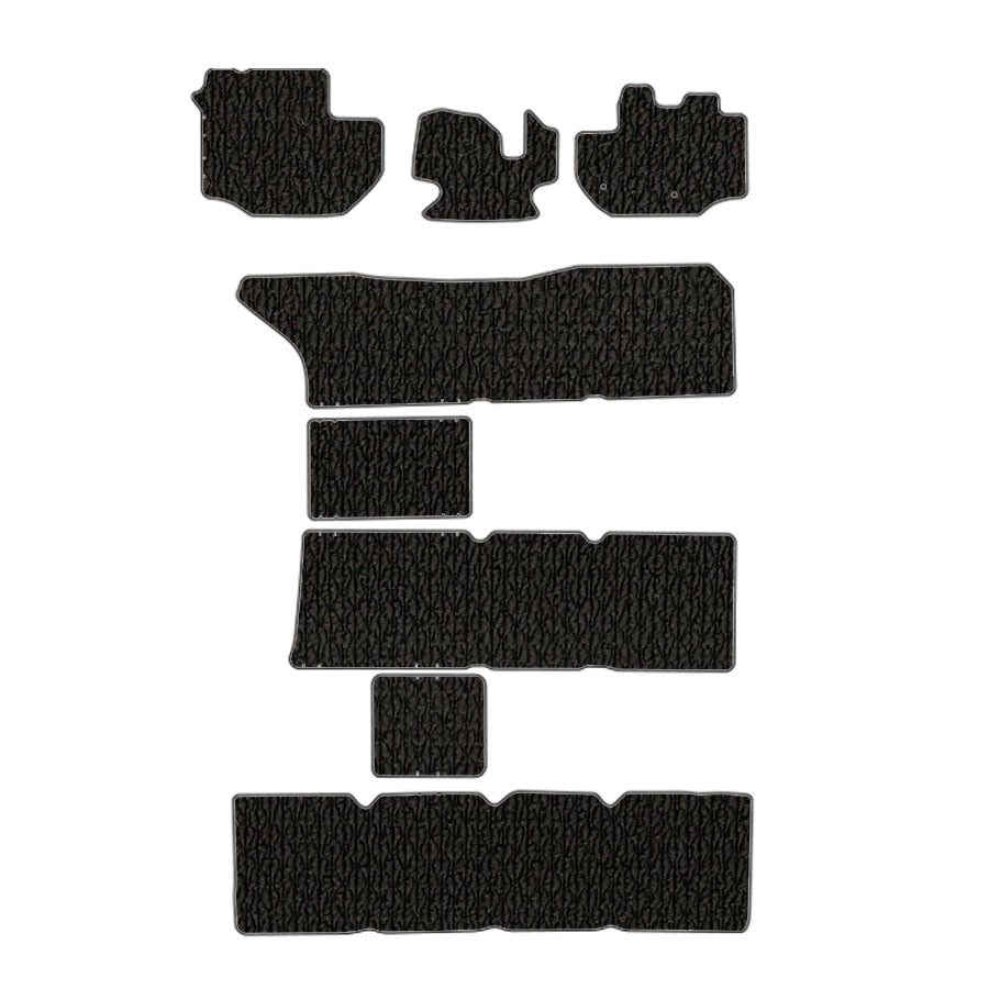 フロアマット トヨタ TOYOTA ハイエースワゴン 200系 H29/1~(MC後) 10人乗り カーマット 抗菌 抗ウイルス 消臭 スタンダードタイプ