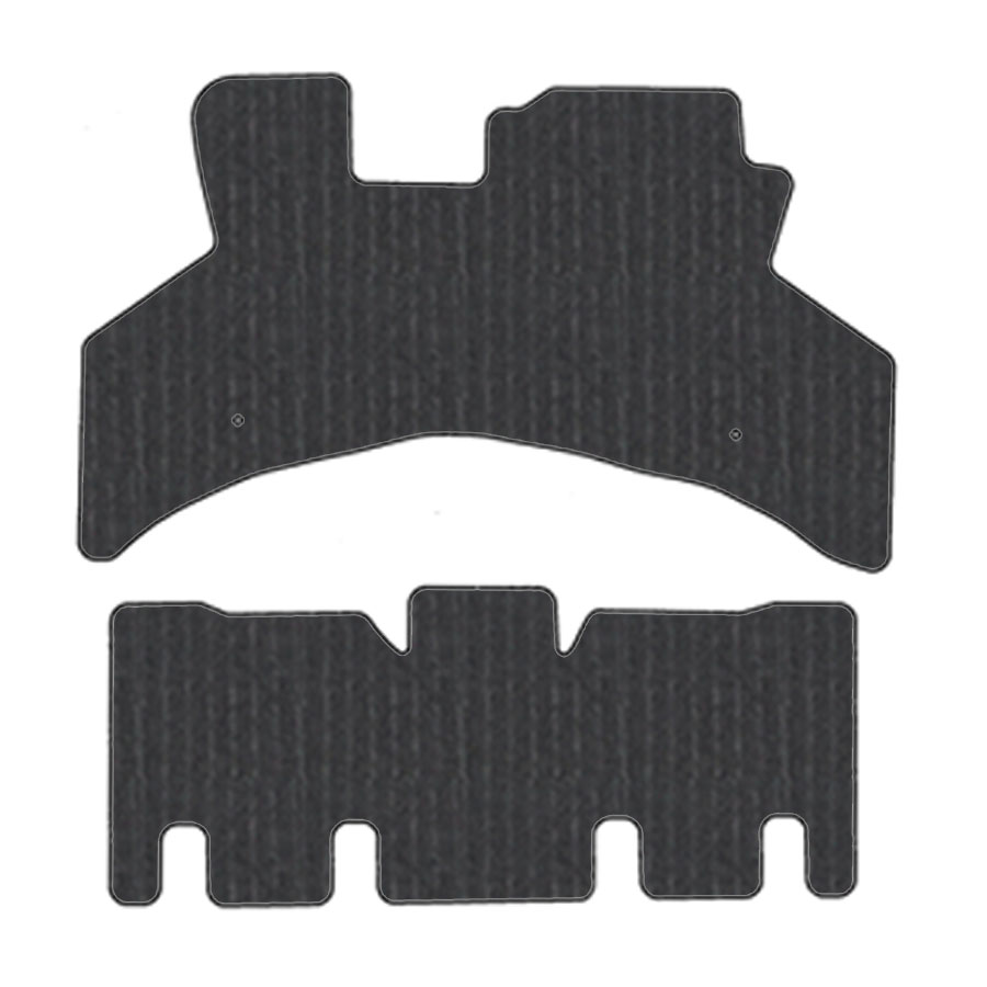 フロアマット ダイハツ DAIHATSU ハイゼットカーゴ S321/331V H16/12~H23/12 前期 カーマット 抗菌 抗ウイルス 消臭 エコノミータイプ