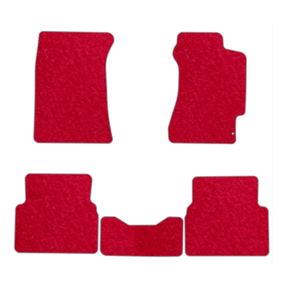 フロアマット　スバル　SUBARU　インプレッサ　GD系　H12/8～H19/6　カーマット　抗菌　抗ウイルス　消臭　プレミアムタイプ