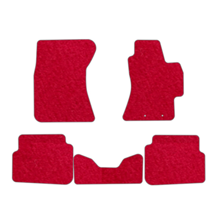 フロアマット　スバル　SUBARU　インプレッサ　GV/GR/GH系　H19/6～H23/12　カーマット　抗菌　抗ウイルス　消臭　プレミアムタイプ