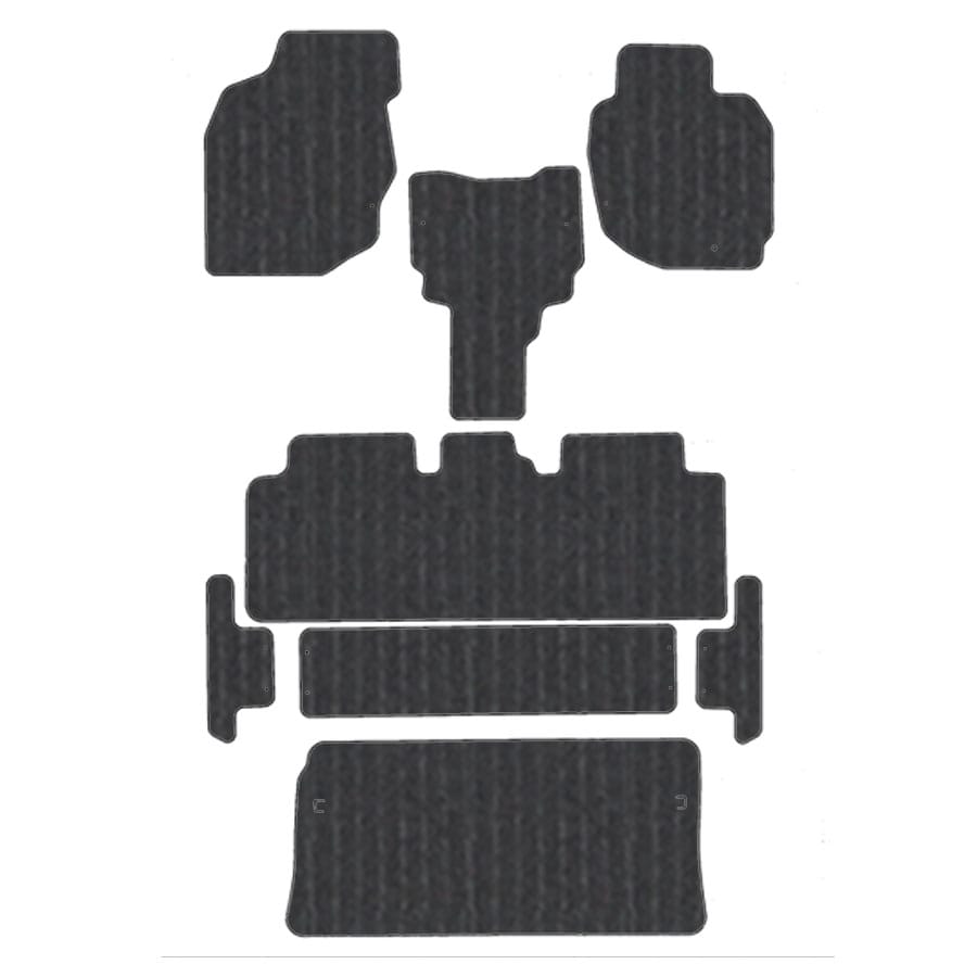 フロアマット　マツダ　MAZDA　ＭＰＶ　ＬW系　H11/6～H18/2　カーマット　抗菌　抗ウイルス　消臭　エコノミータイプ