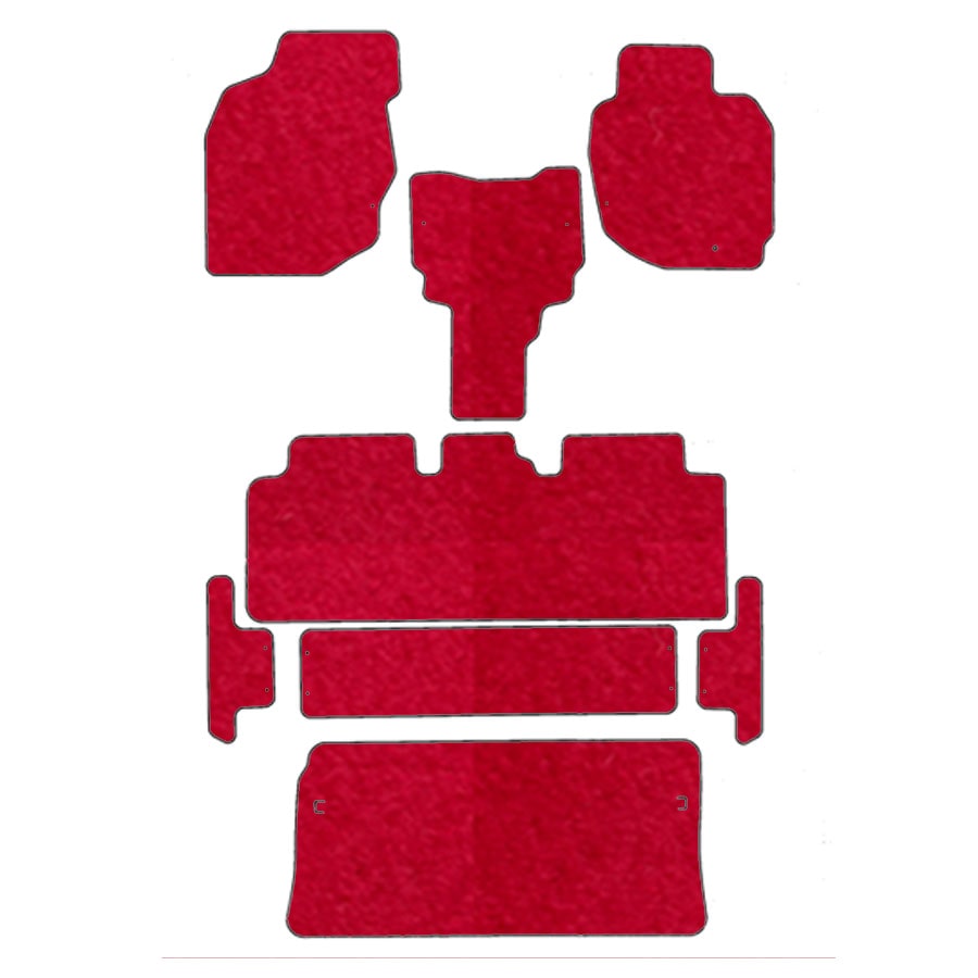 フロアマット　マツダ　MAZDA　ＭＰＶ　ＬW系　H11/6～H18/2　カーマット　抗菌　抗ウイルス　消臭　プレミアムタイプ